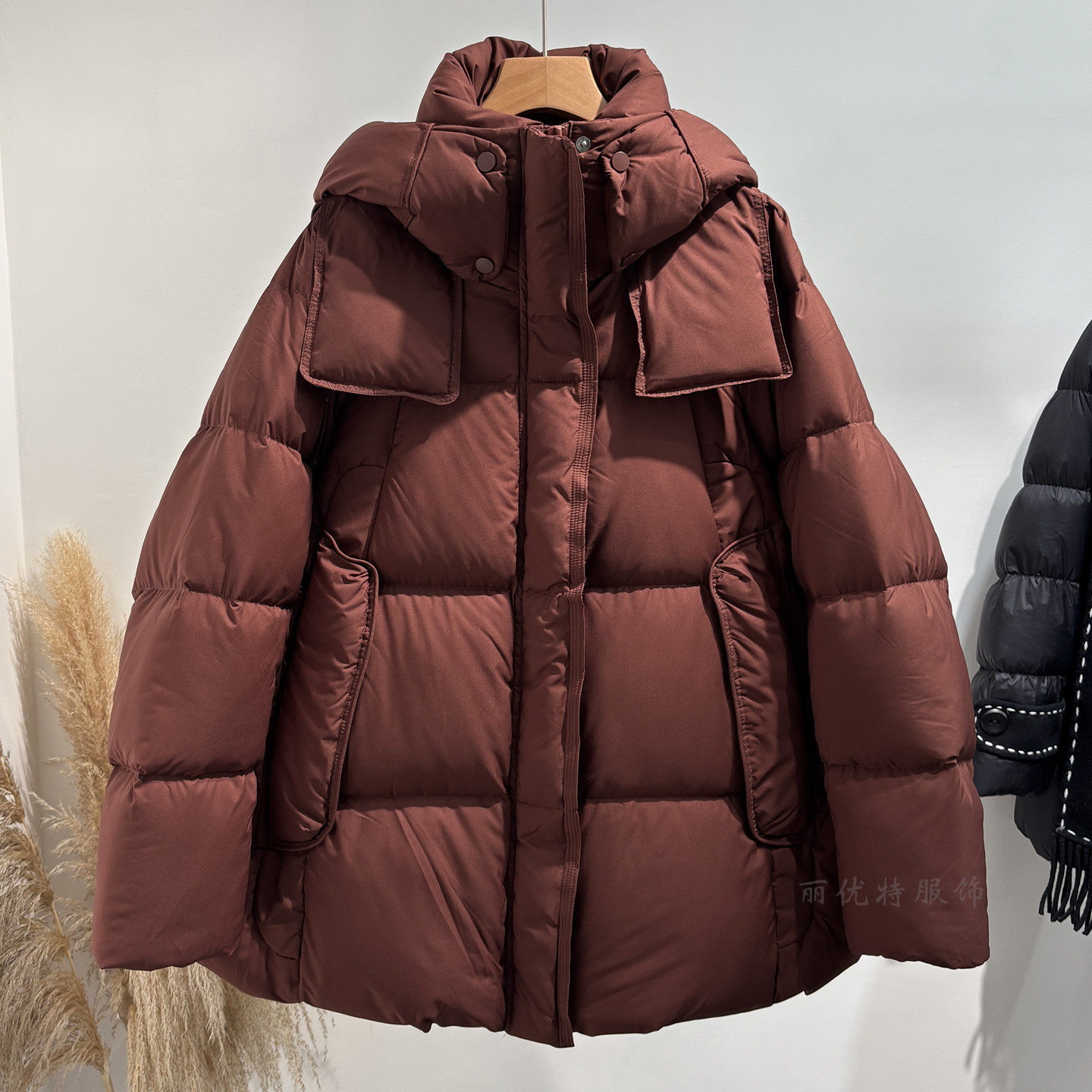 加厚中长款羽绒服女连帽宽松显瘦鹅绒面包服2025冬新保暖泡芙外套,女装/女士精品,羽绒服,淘宝优惠券,粉丝福利购,淘宝优惠卷