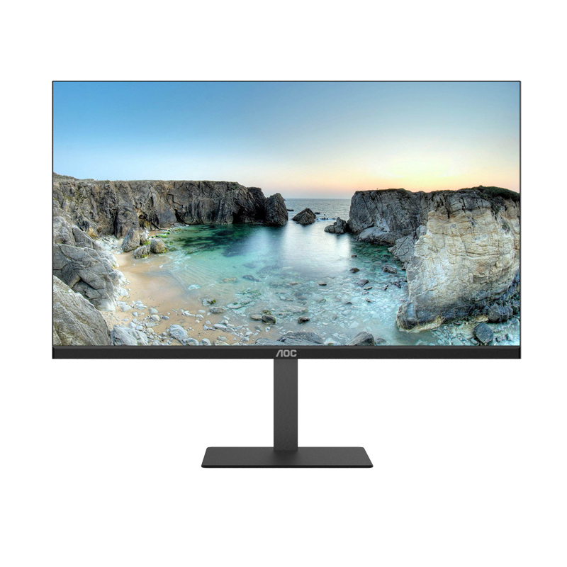 AOC一体机电脑N5095/8G/256G家用办公A243800-1FBF5F