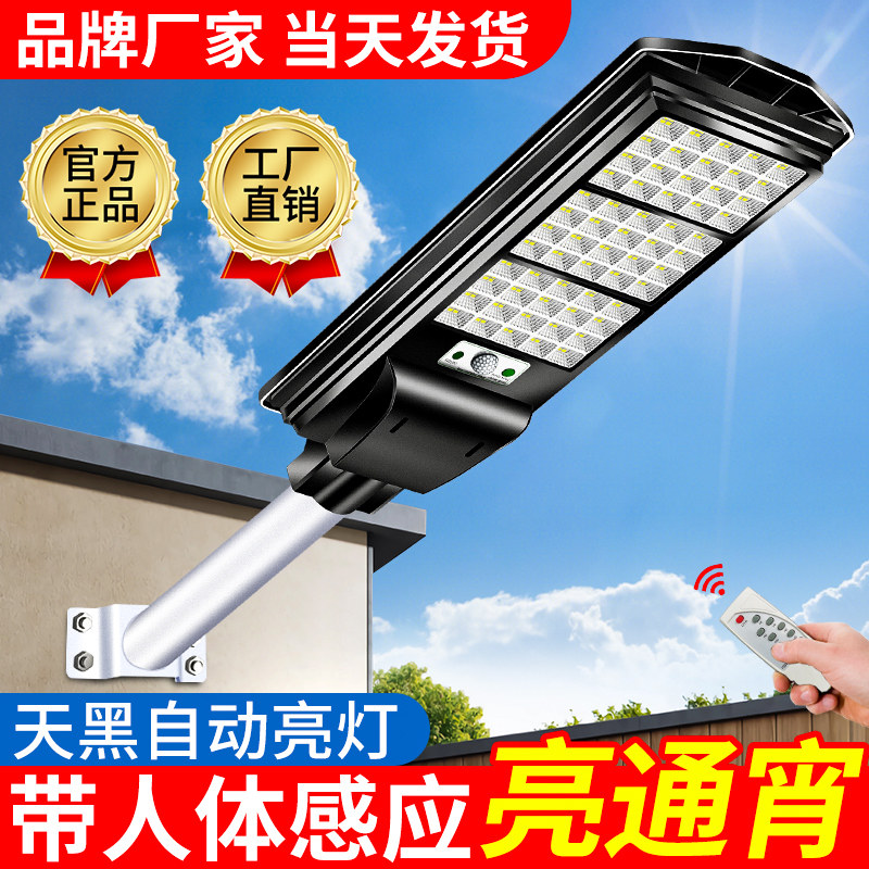 天黑自动亮+带人体感应+10年质保