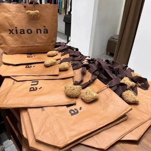 编织袋服装店用大袋子大号衣服手提袋大容量购物包装袋礼品袋定制