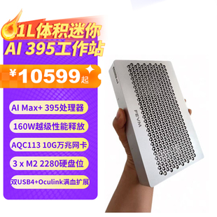 FEVM奋微FAEX1 AMD AI MAX+395微型迷你工作站主机大模型游戏电脑