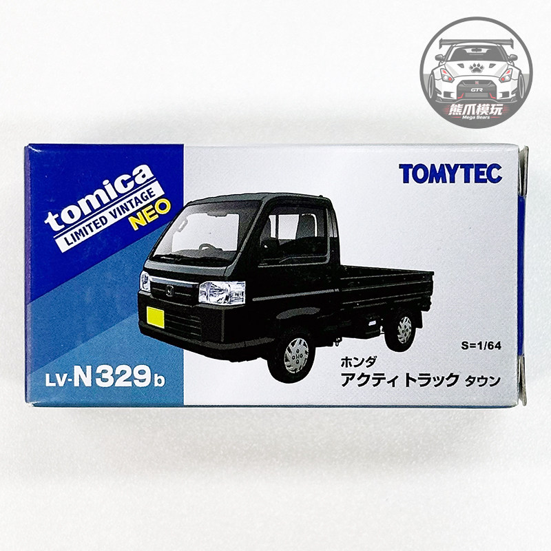 TOMICA 多美卡 TLV系列 LV-N329b 本田微型卡车 收藏汽车模型图片