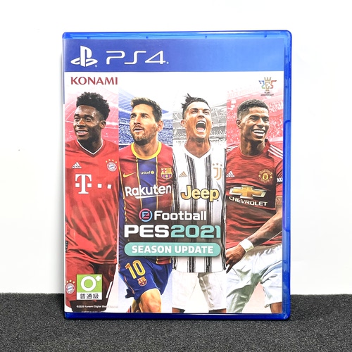 PS4国产包装盒 PES2021 实况足球2021 自制封面 没有光盘 仅空盒