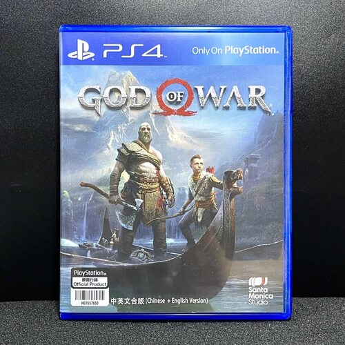 PS4国产包装盒 战神4 God of War4 自制封面 没有光盘 不能玩游戏