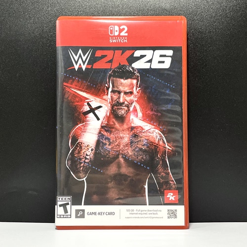 Switch2 ns2国产包装盒 WWE 2K26 自印封面 没有卡带 空盒