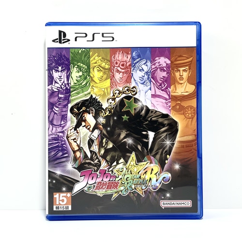 Switch ns国产包装盒 JOJO的奇妙冒险群星之战 自印封面 没有卡带