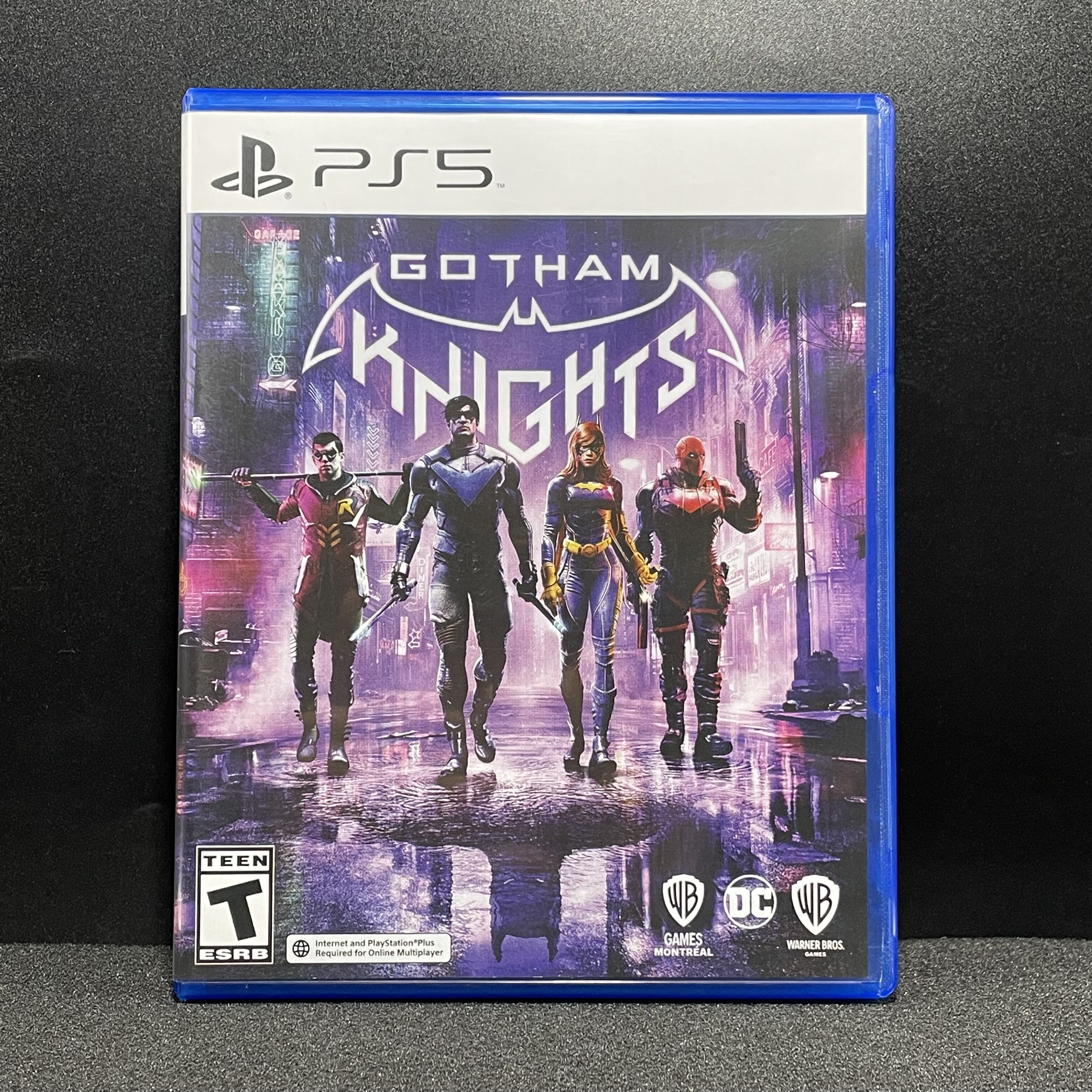 PS5国产包装盒 高谭骑士 哥谭骑士 自印封面 没有光盘 空盒