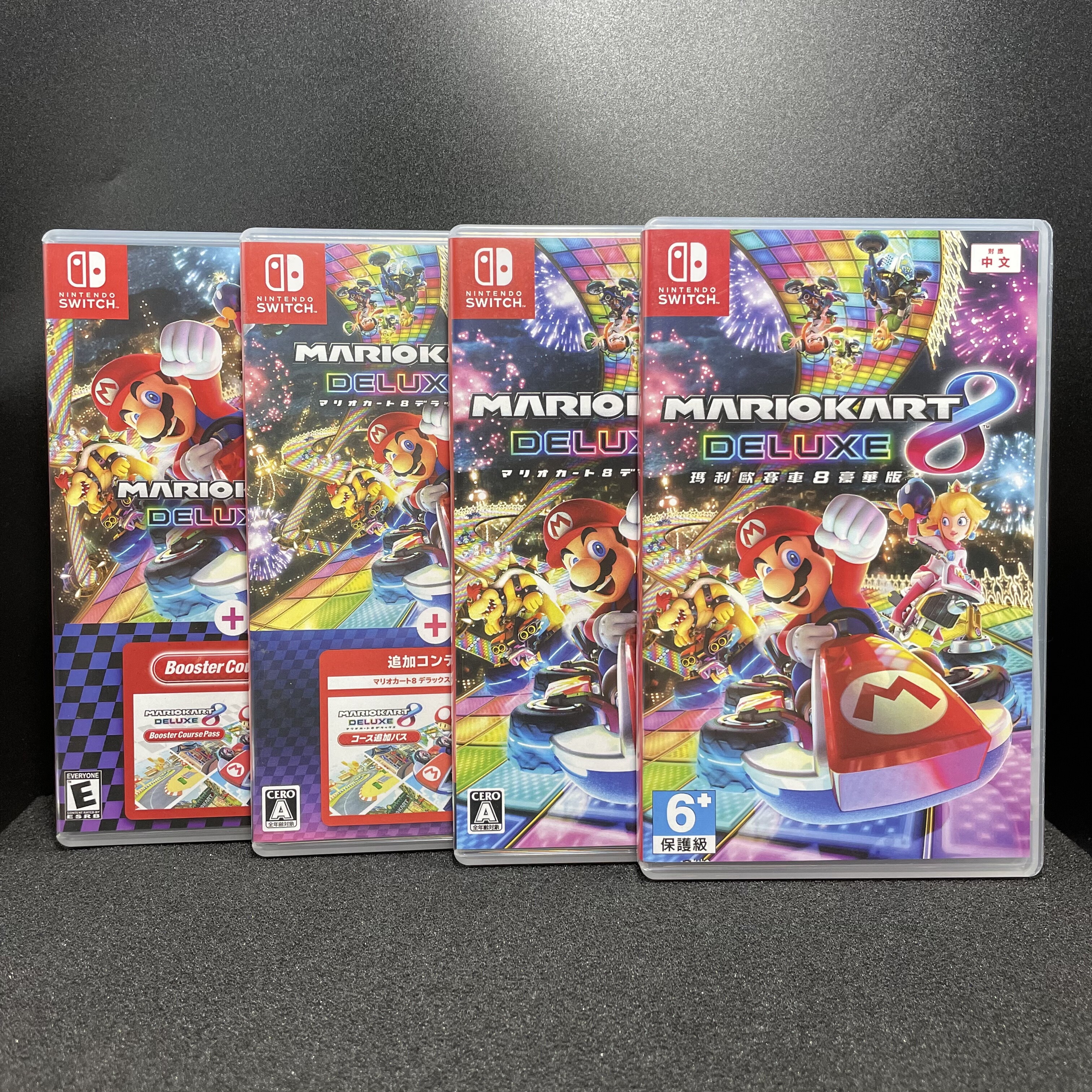 Switch ns 国产包装盒 马里奥赛车8 自制封面 无游戏卡带 仅空盒