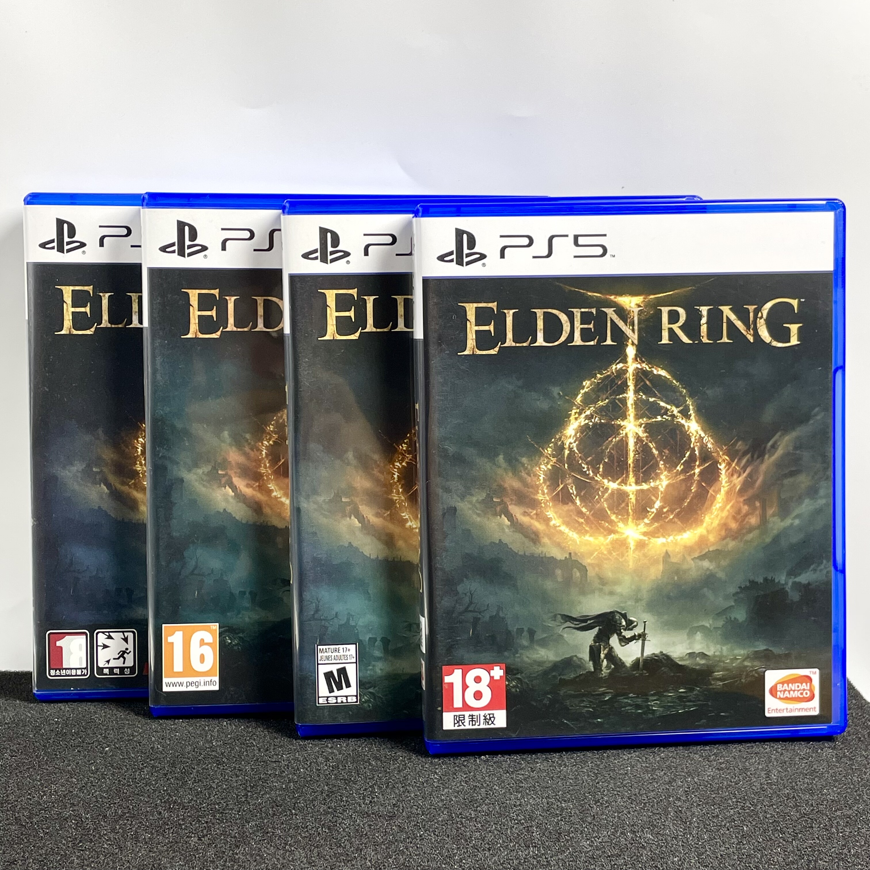 PS5国产包装盒 艾尔登法环 老头环 自印封面 没有光盘 仅空盒