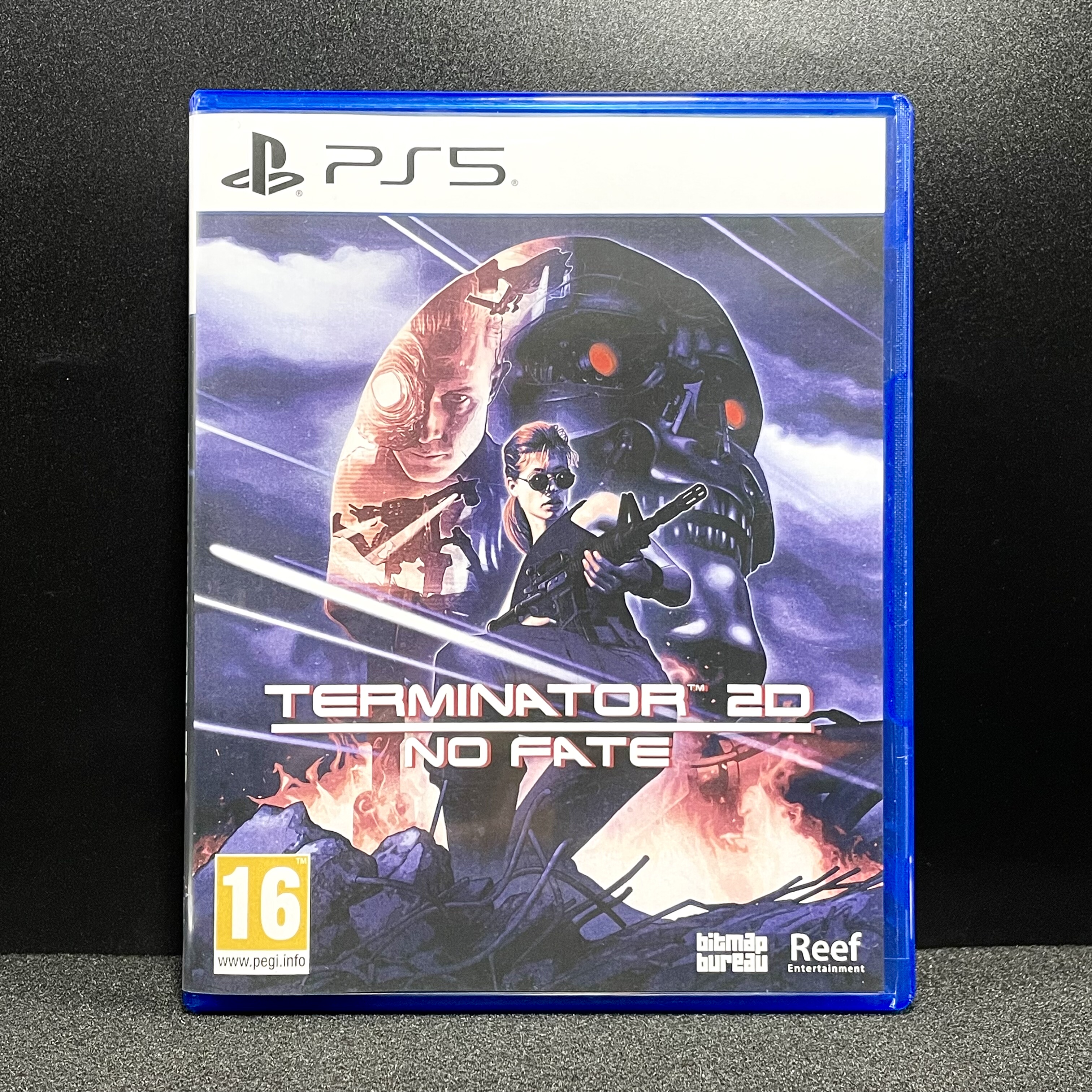 PS5国产包装盒 终结者2D：No Fate 自印封面 没有光盘 空盒