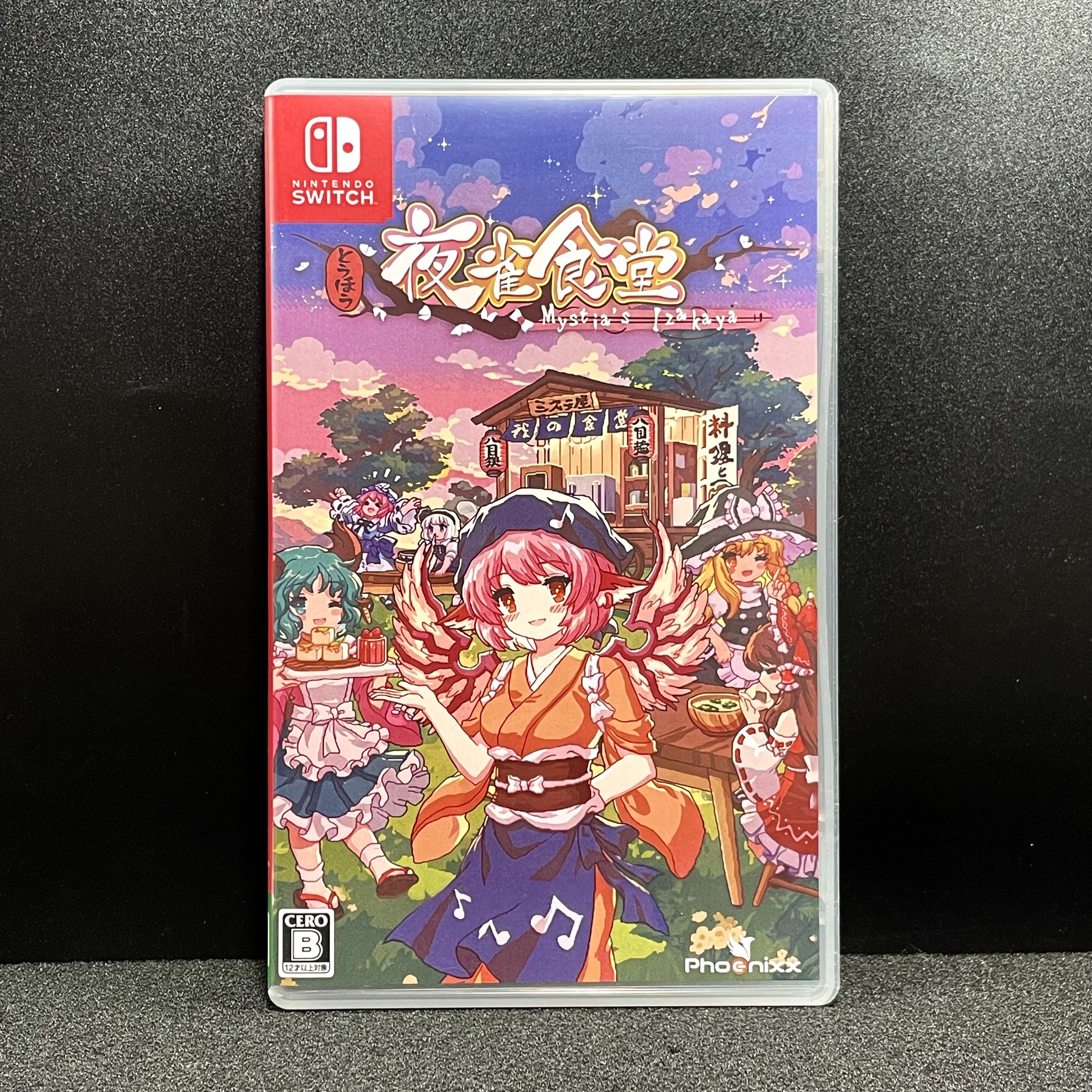 Switch ns国产收纳盒 东方夜雀食堂 自印封面 没有卡带 空盒图片