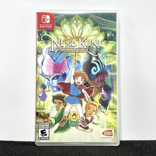 Switch ns国产包装盒 二之国 白色圣灰的女王 自印封面 没有卡带