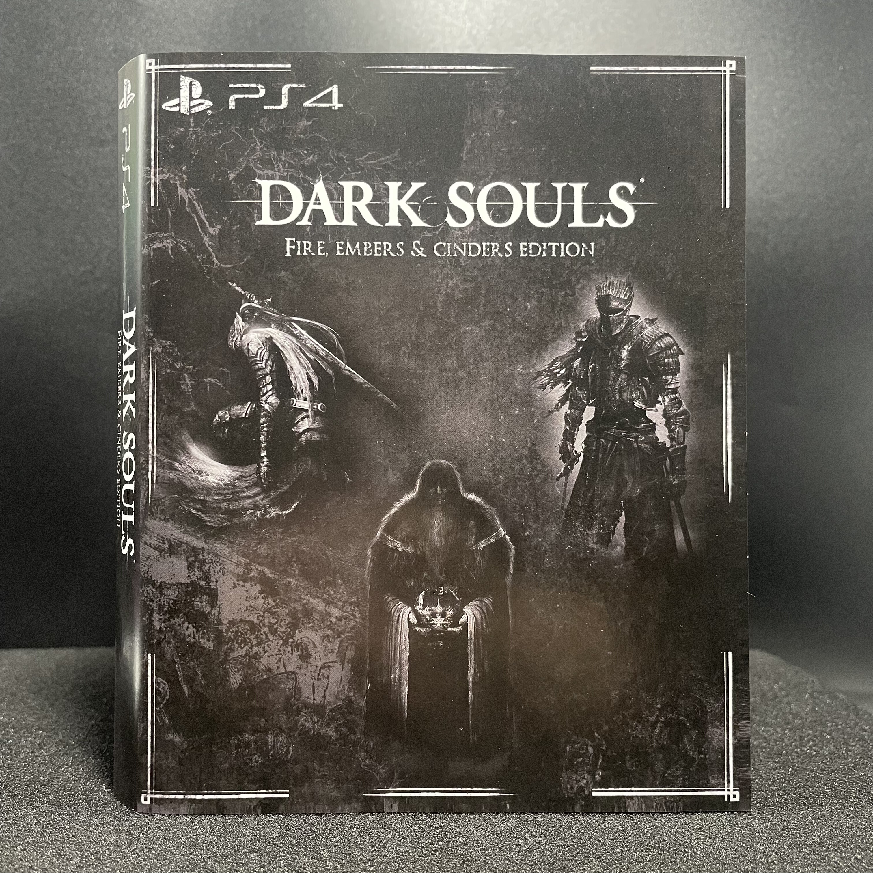 PS4国产包装盒 黑暗之魂 自制排版封面 没有光盘 不能玩游戏