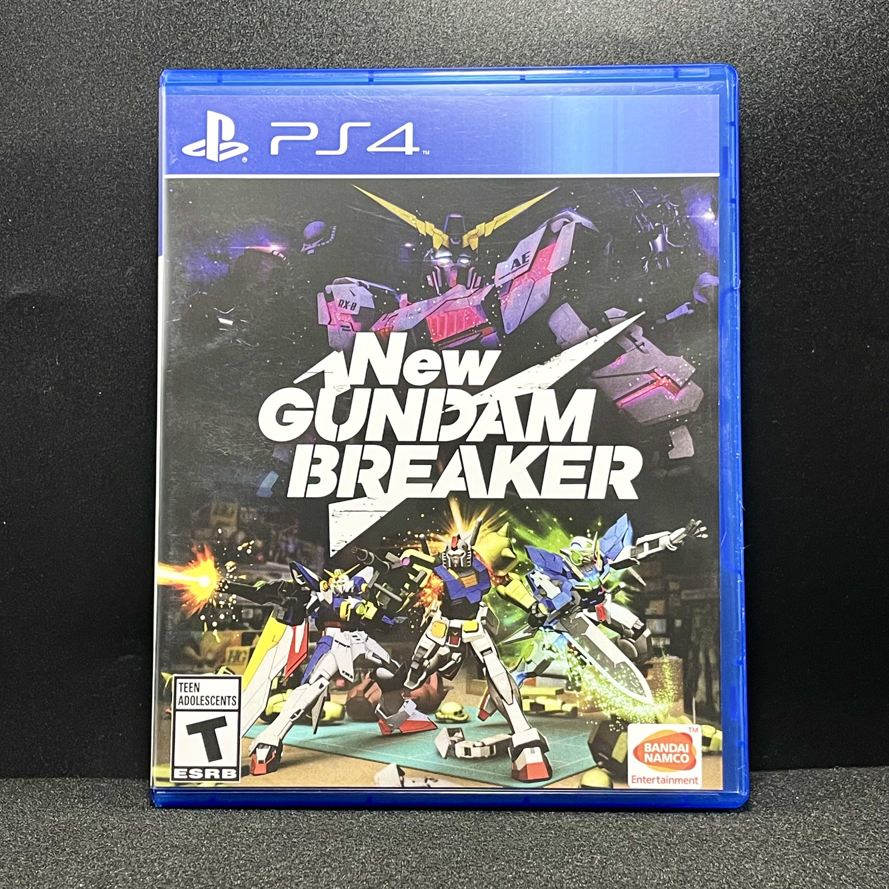 PS4国产收纳盒 新高达破坏者4 自印封面 没有光盘 空盒