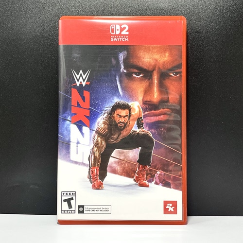 Switch2 ns2国产包装盒 WWE 2K25 自印封面 没有卡带 空盒