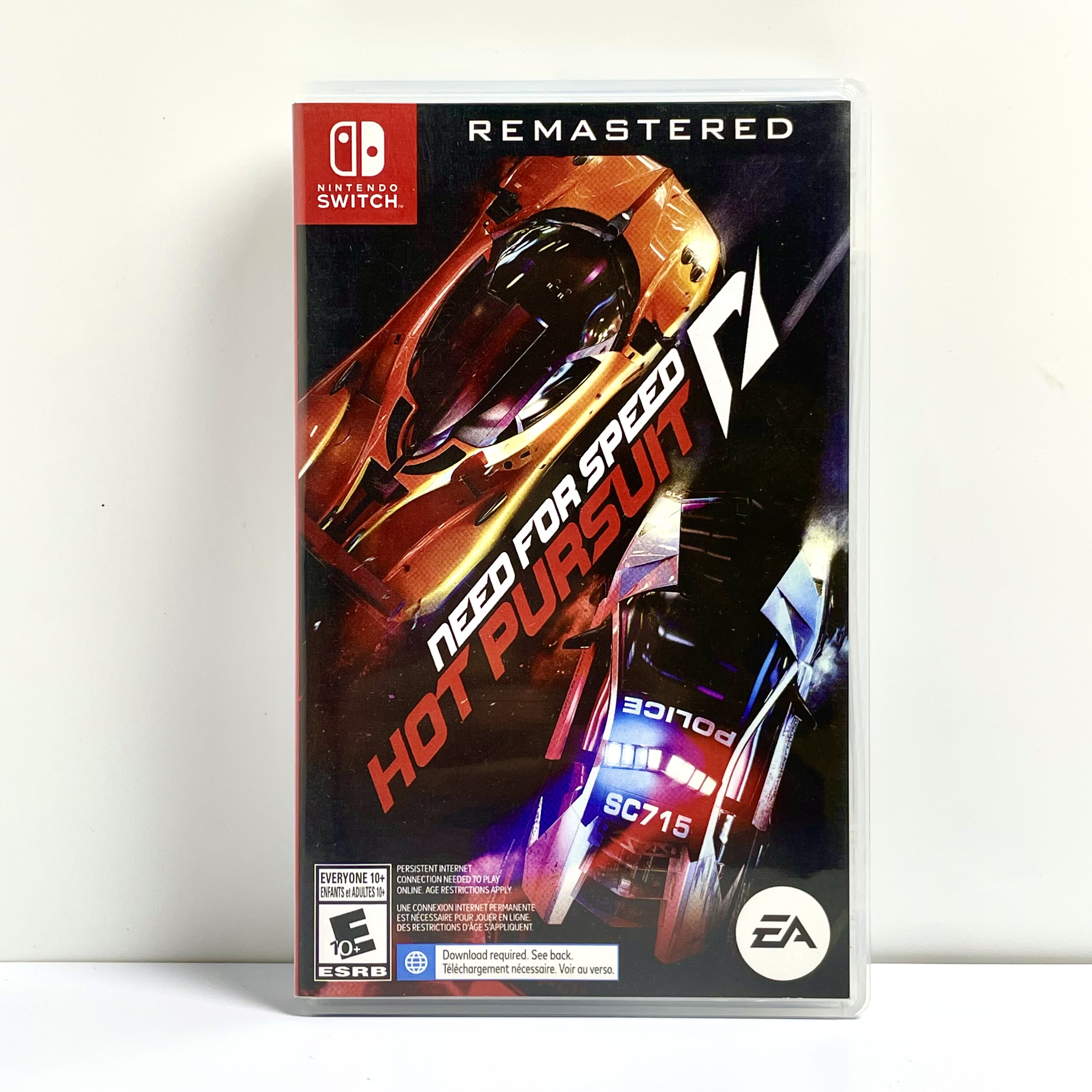 Switch ns国产空盒 极品飞车14 热力追踪 自印封面 没有卡带