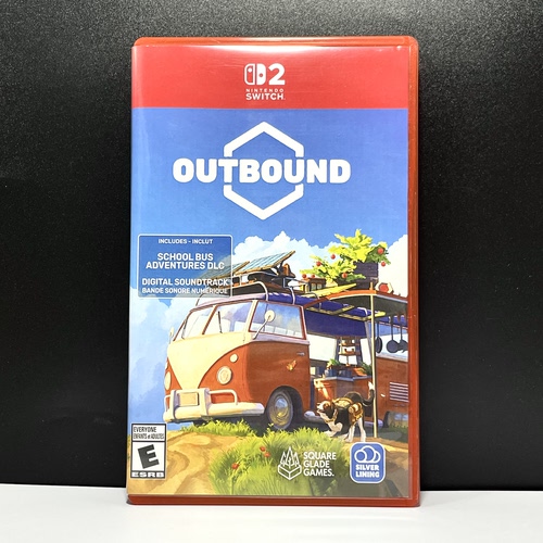 Switch2 ns2国产空盒 Outbound 拾光旅人 自印封面 没有卡带 空盒