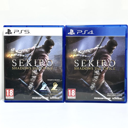 PS4/PS5国产光盘收纳盒 只狼 SEKIRO 自印封面 没有光盘 空盒