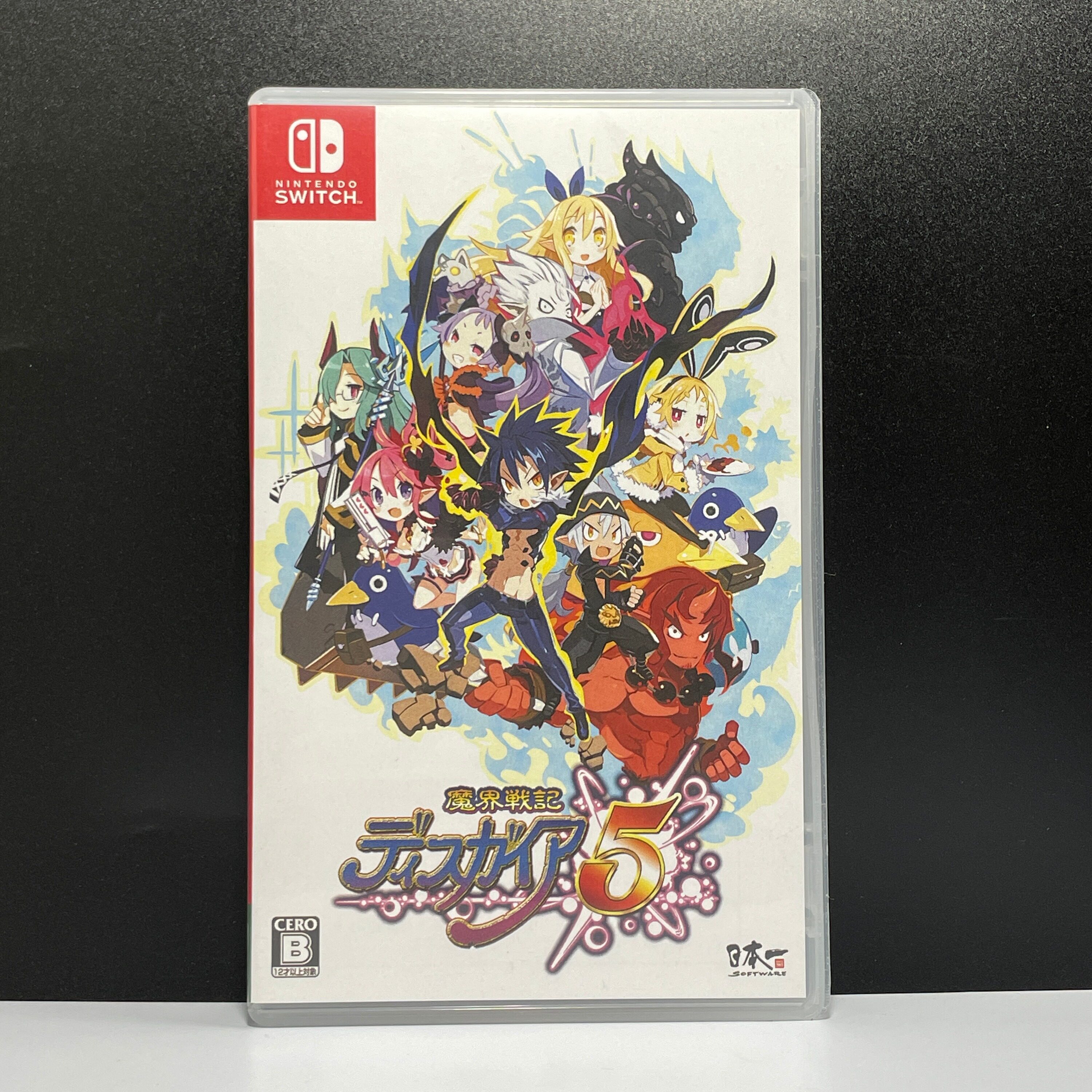 Switch ns国产收纳盒 魔界战记5 自印封面 没有卡带 空盒