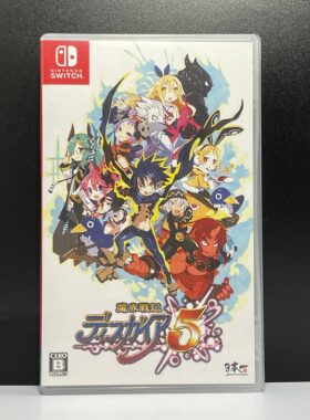 Switch ns国产收纳盒 魔界战记5 自印封面 没有卡带 空盒