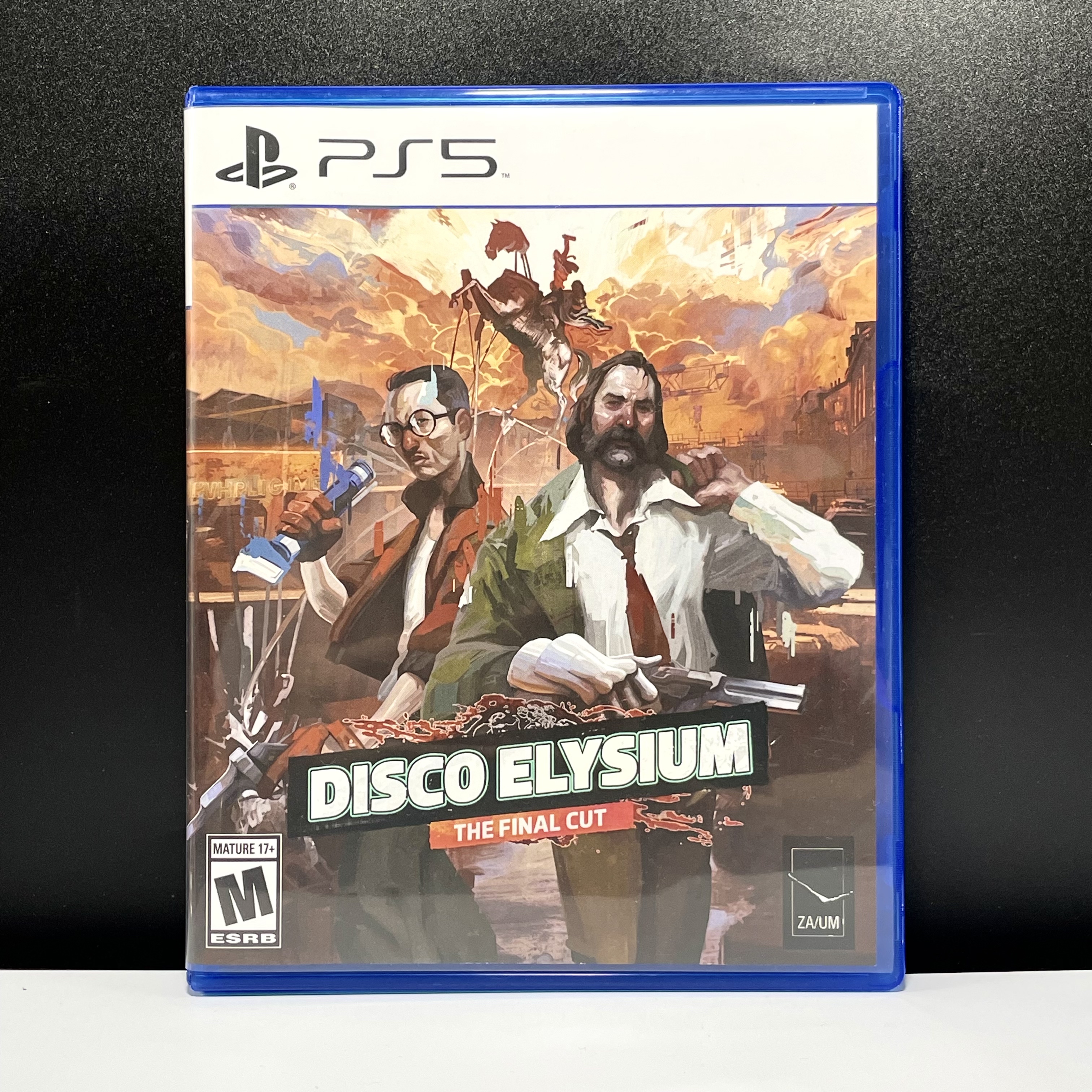 PS5国产收纳盒 极乐迪斯科Disco Elysium 自印封面 没有光盘 空盒图片
