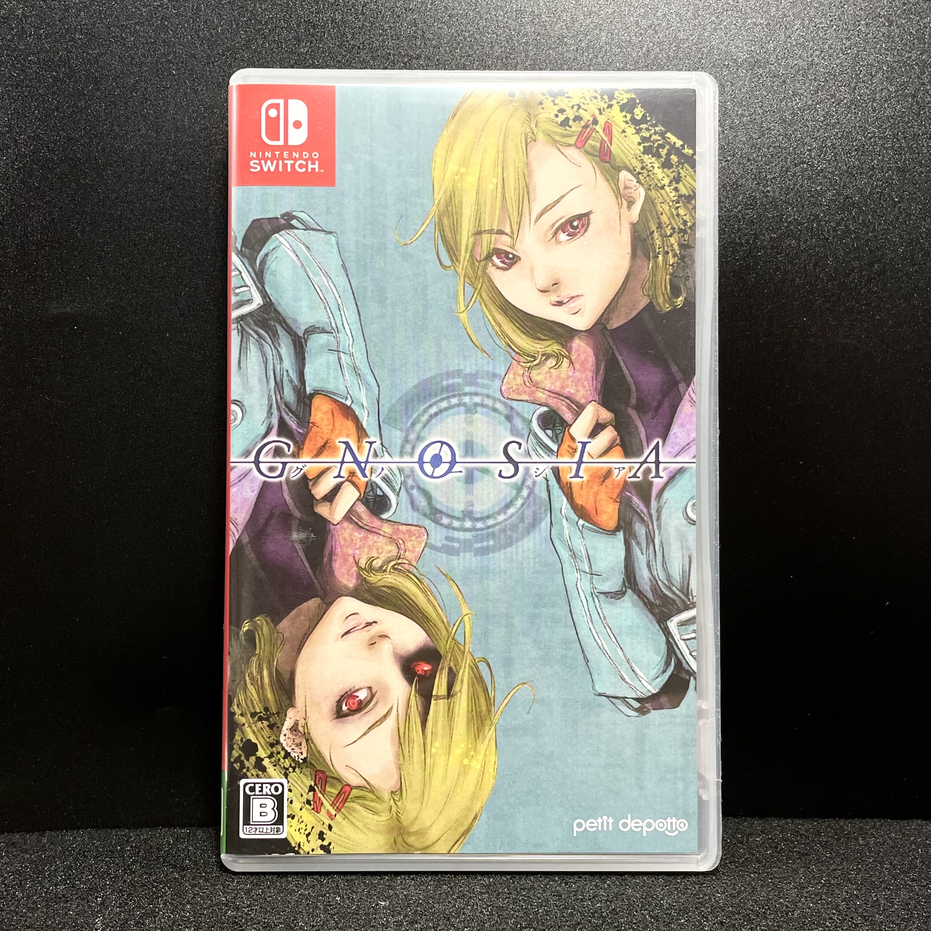 Switch ns国产包装盒 GNOSIA 古诺西亚 自印封面 没有卡带 仅空盒