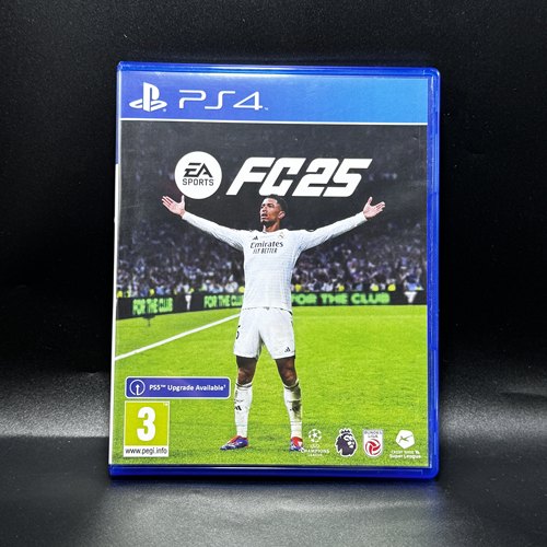 PS4国产包装盒 足球25 FC25 自制封面 没有光盘 无游戏 仅空盒