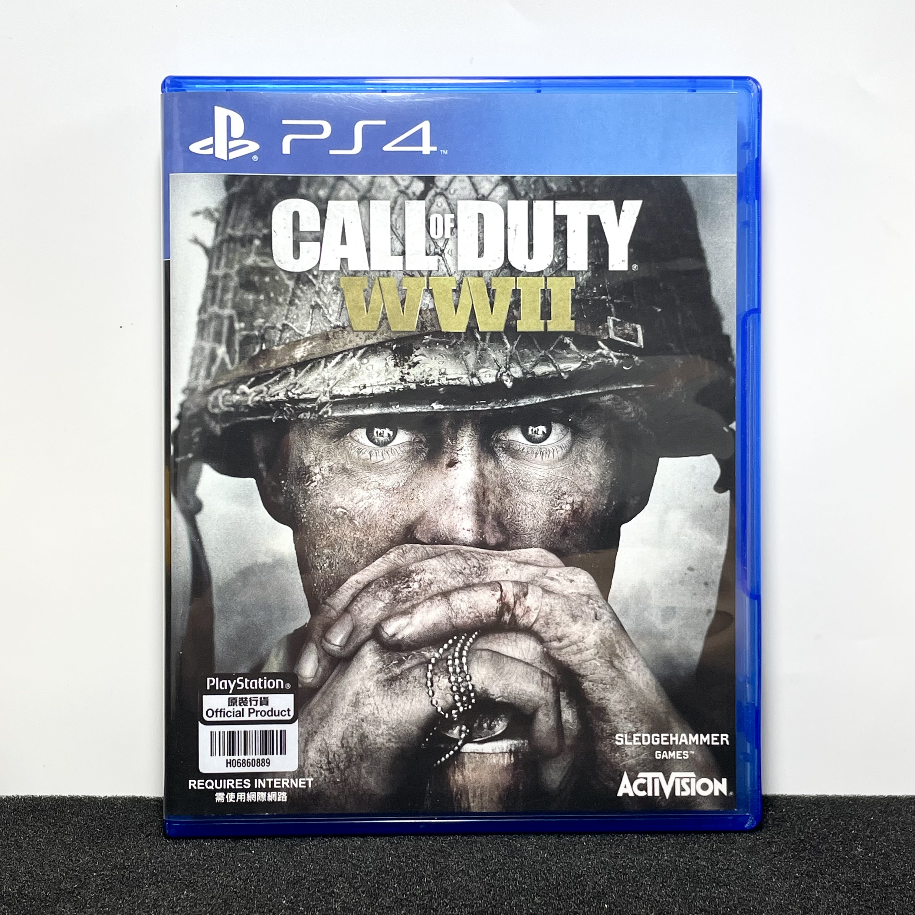 PS4国产包装盒 使命召唤14 COD14 自印封面 没有光盘 空盒
