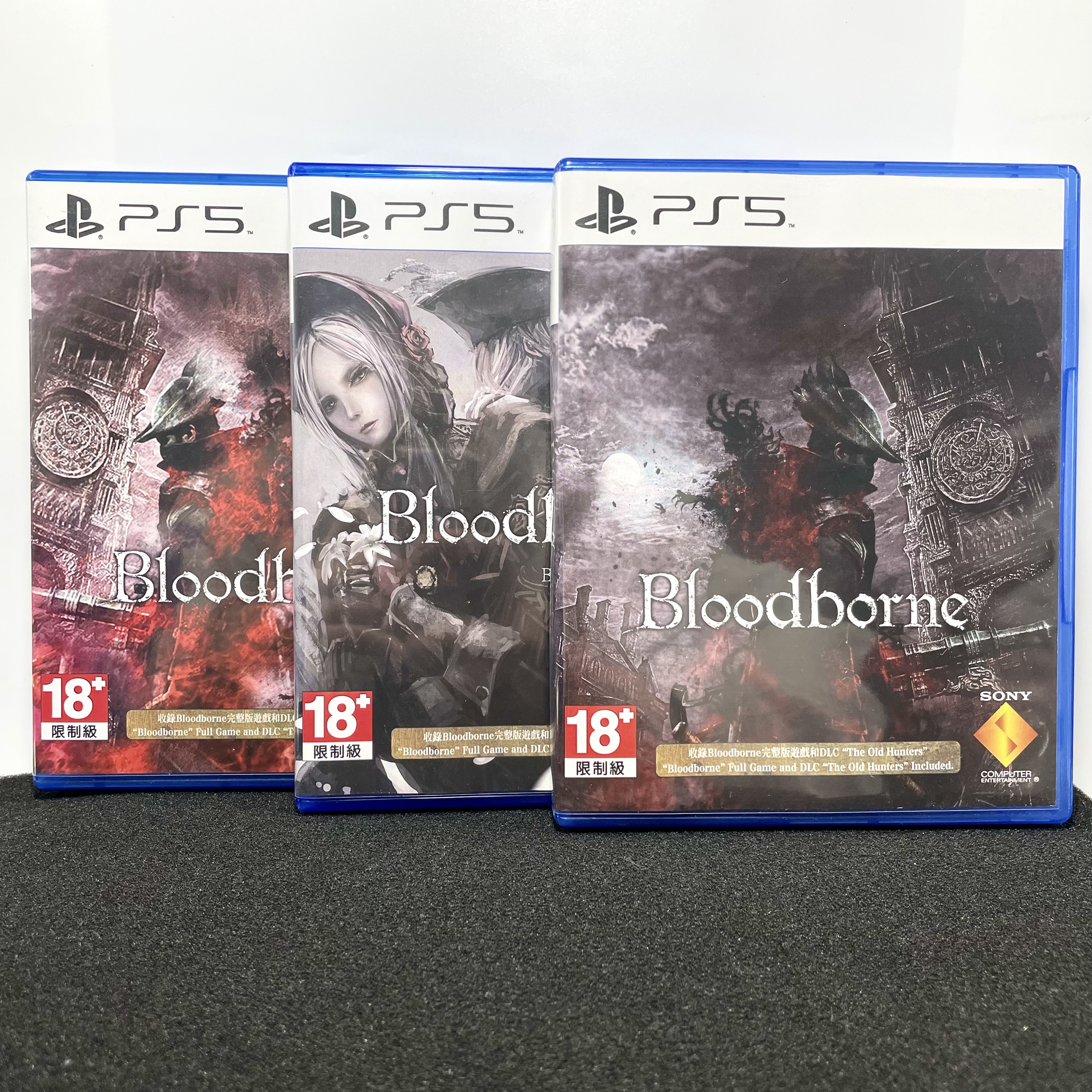PS5国产包装盒 Bloodborne 血源诅咒 自制封面 没有光盘 仅空盒