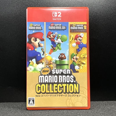 Switch ns国产包装盒 超级马里奥兄弟合集 自制封面 没有卡带