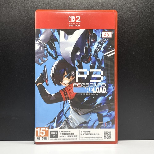 Switch2 NS2国产包装盒 女神异闻录3重制版P3R 自印封面 没有卡带