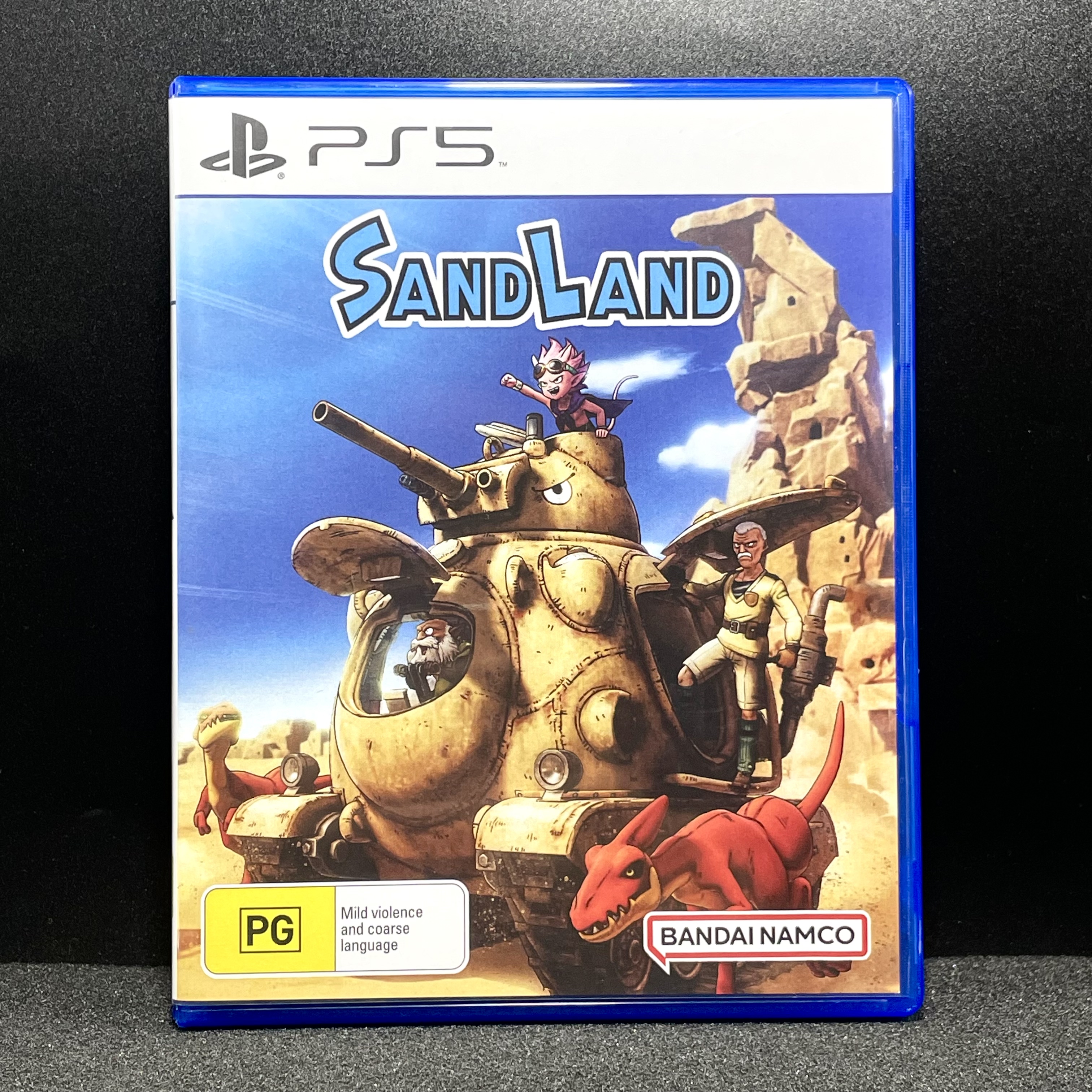 PS5国产包装盒 沙漠大冒险 SAND LAND 自印封面 没有光盘 仅空盒图片
