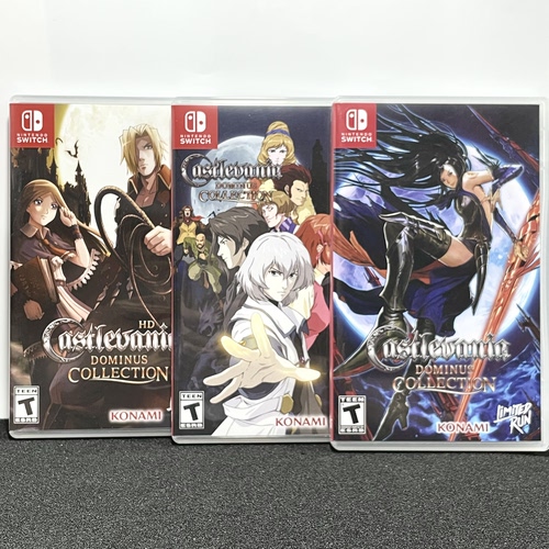 Switch ns 国产包装盒 恶魔城 主宰合集 自印封面 没有卡带 空盒