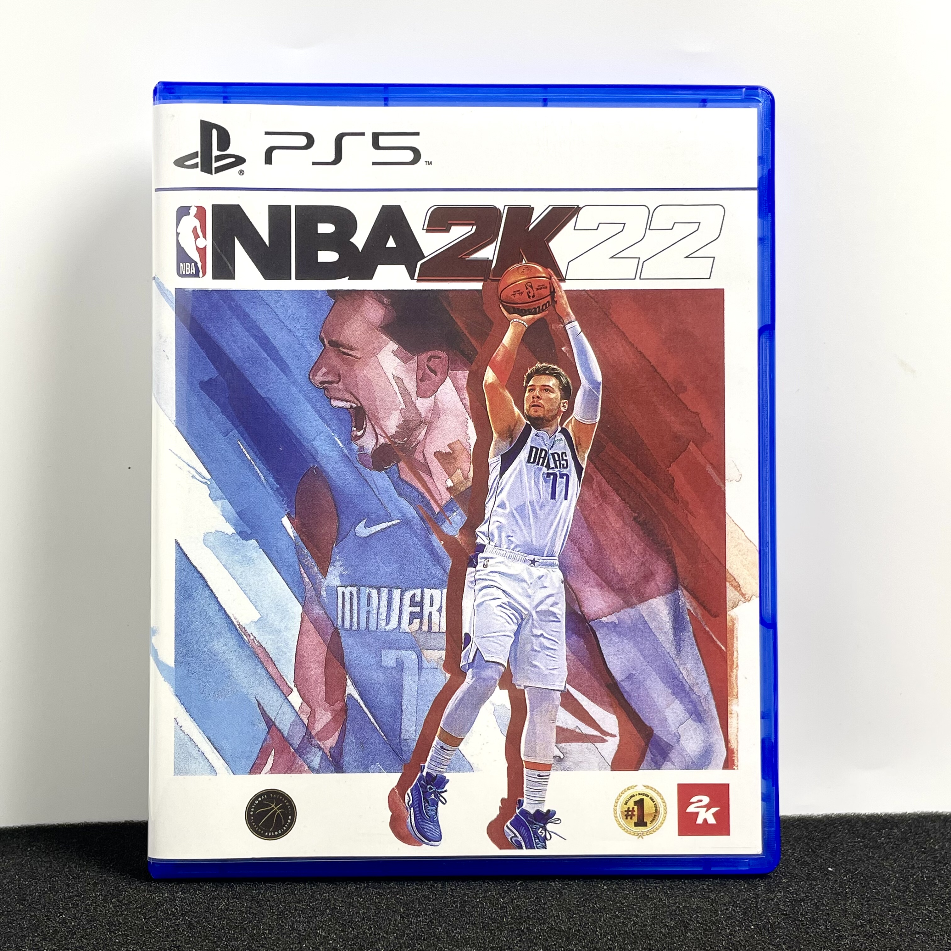 PS5国产包装盒 美国职业篮球 NBA 2K22 自印封面 没有光盘 仅空盒