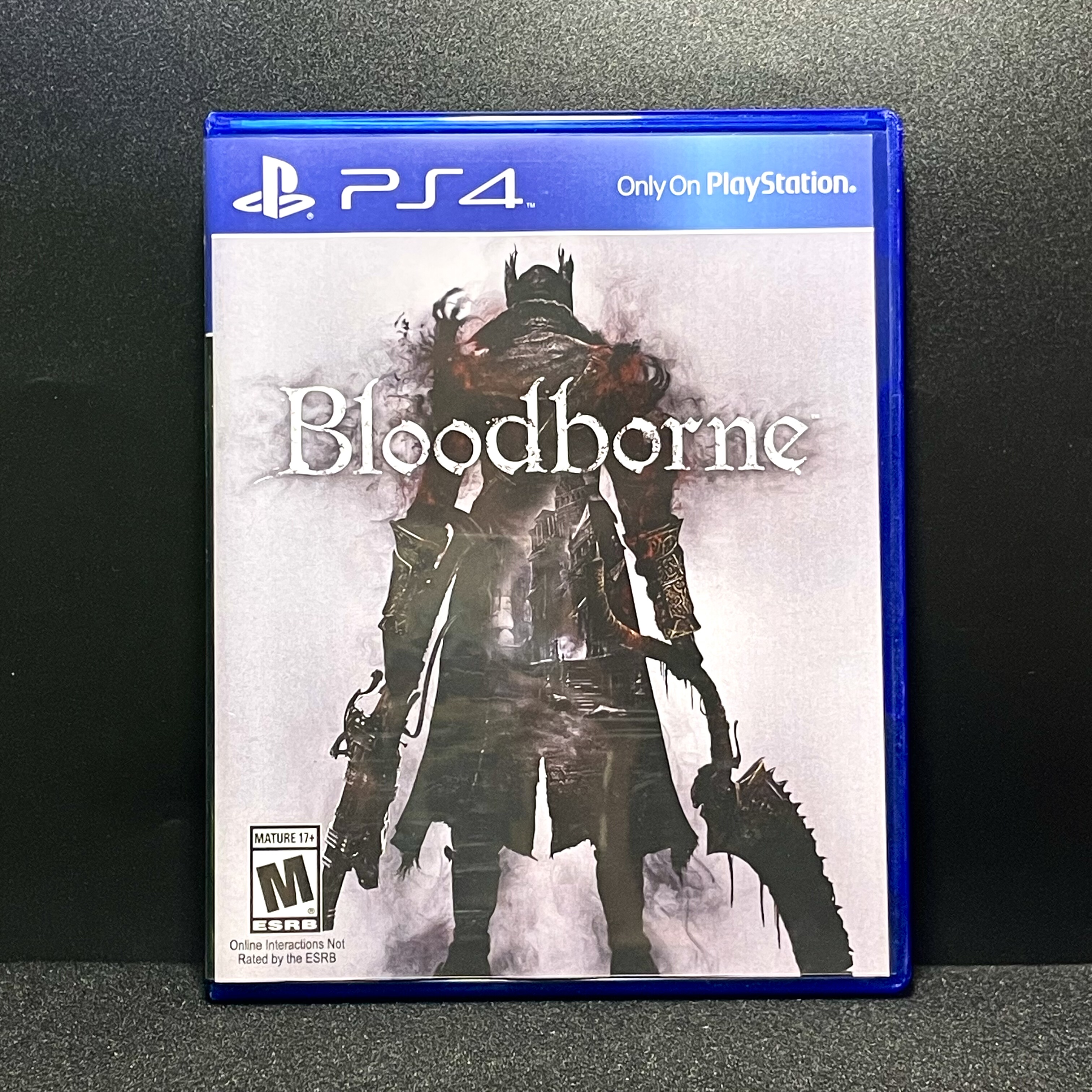 PS4国产收纳盒 血源诅咒 Bloodborne 自印封面 没有光盘 空盒