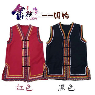 三月三畲族服装男装女成人民族服装云南福建壮族苗族白族彝族马甲