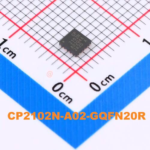 全新原装 CP2102N-A02-GQFN20R 封装QFN-20 微控制器IC芯片 现货