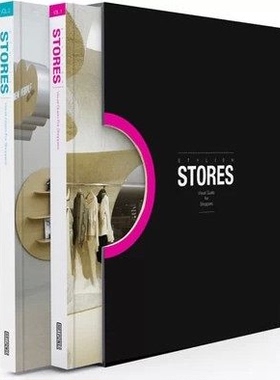 2本/套装【当天发】【官方.原版全新塑封当天发货】时尚专卖店2本一套Stylish Stores (2vols/ set) 体验店服装店铺9787561163313