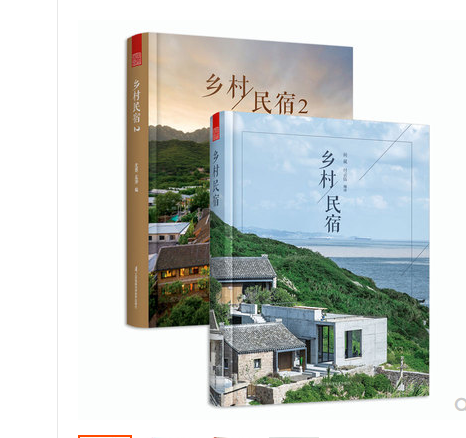 2本官方/套装【当天发】【官方原版全新塑封当天发货】 乡村民宿1 2  中国民宿为乡村而设计最美民宿民宿之美山水民宿中国民宿设计