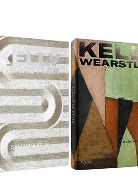 2本/套【当天发】 【官方原版全新塑封当天发货】英文原版 凯莉·威尔斯特勒:引人入胜的风格+共时性 Kelly Wearstler  室内设计