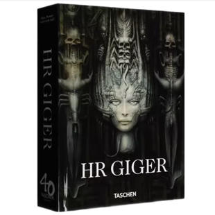 【当天发】【官方原版全新塑封当天发货】 进口艺术 异形之父吉格尔HR Giger 40周年纪念版 Taschen 美术集赛博朋克画册