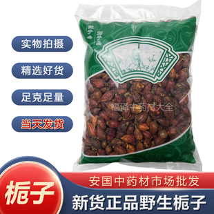 安国中药市场栀子1000克无硫红栀子 枝子 江西枳子 统货 包邮