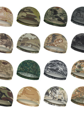 户外骑行防晒跑步速干运动小帽摩托车头盔内衬夏季透气内胆hats