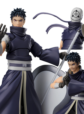 SHF火影忍者疾风传 宇智波带土关节可动手办模型玩具男生生日礼物