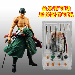 海贼王航海王关节超可动索隆阿修罗三千世界手办人偶玩具模型摆件