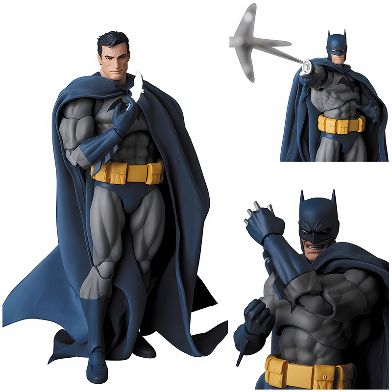 蓝色缄默蝙蝠侠布鲁斯·韦恩模型