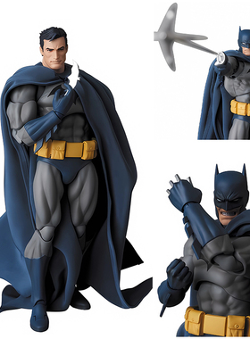 CT厂MAF105蓝色缄默蝙蝠侠布鲁斯·韦恩关节可动手办模型玩具礼物