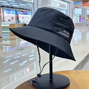 防晒渔夫帽男女夏季 口袋速干遮阳帽徒步钓鱼防紫外线大头围登山帽