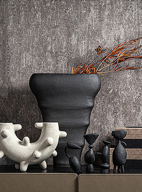 复古禅意样板间首饰盒抽象