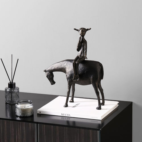 创意欧式售楼处桌面金属